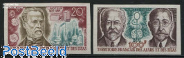 Famous people 2v, imperforated