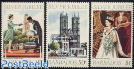 Silver jubilee 3v