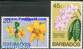Definitives, orchids 2v