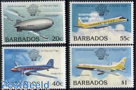 Manned flight bicentenary 4v