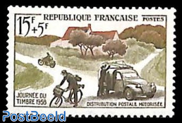 Stamp Day 1v (Citroen 2CV)