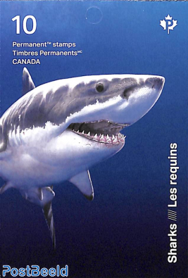 Sharks 2x5v s-a in booklet