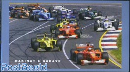 Racing cars booklet