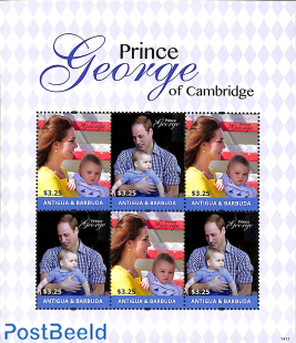 Birth of Prince George m/s