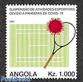 Covid-19, Tennis 1v