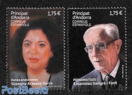 Susagna Arasanz Serra and Estanislau Sangra i Font