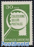 Stamp collecting 1v, phosphor
