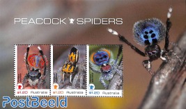 Peacock spiders s/s