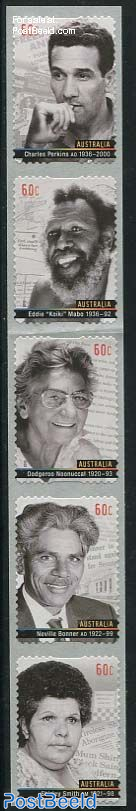 Famous Australian Aboriginal activists 5v s-a