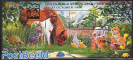 Queensland stamp show s/s