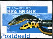 Yellow bellied sea snake 1v s-a