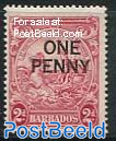 Overprint 1v