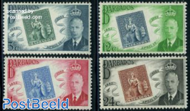 Stamp centenary 4v