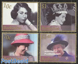Elizabeth II golden jubilee 4v