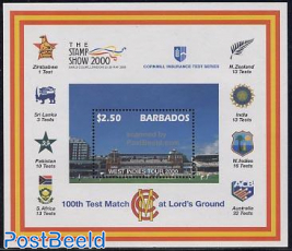 Stamp show, cricket s/s