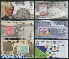 200 Years Postal Service 6v