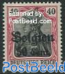 German Occupation, 50c on 40Pf, Stamp out of set
