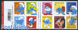 50 Years Smurfs 10v s-a (foil booklet)