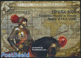 Espana 2000 s/s overprint espana
