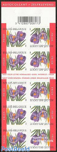 Crocus stamp booklet