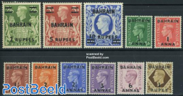 Definitives 11, Overprints on UK stamps