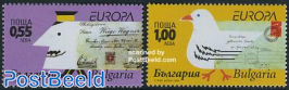 Europa, letters 2v (from booklet)
