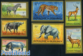 Animals 7v imperforated