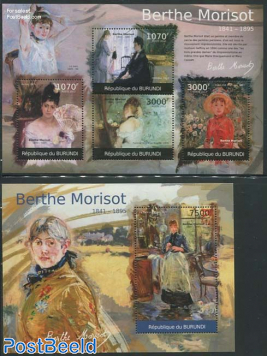 Berthe Morisot paintings 2 s/s