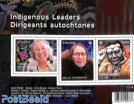 Indigenous leaders s/s