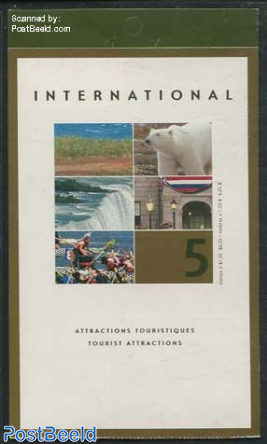 Tourism int. 5v in booklet