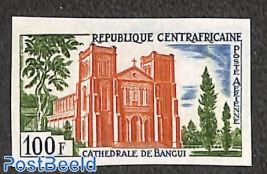 Bangui cathedral 1v, imperforated