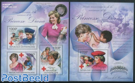 Red Cross, Princess Diana 2 s/s