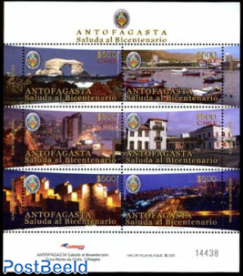 200 Years Antofagasta 6v m/s