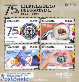 Bogota philatelic club s/s