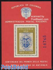 Antioquia stamp centenary s/s