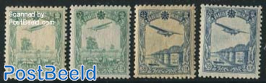 Manchukuo, Airmail 4v