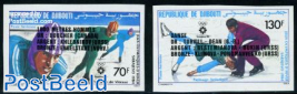 Winter Olympics winners 2v imperforated