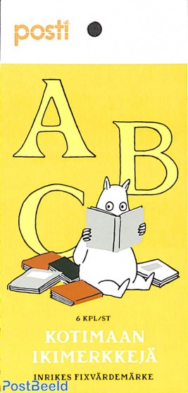 Moomin ABC 6v in booklet s-a