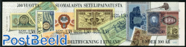 Banknote printing 8v in booklet