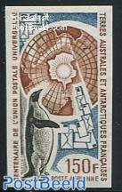 100 Years UPU 1v, imperforated