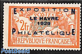 Philatelic exposition Le Havre 1v