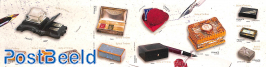 Stamp boxes 12v s-a in booklet