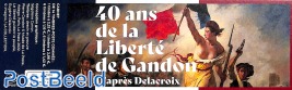 40 years Liberté de Gandon in booklet