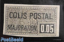 0.05, Colis Postal, fine print, Stamp out of set