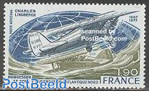 Lindbergh Atlantic flight 1v