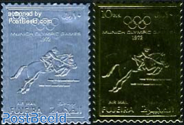Olympic Games 2v, silver, gold