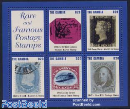 Rare and famous postage 5v m/s