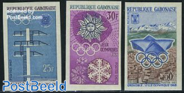 Olympic Winter Games 3v imperforated