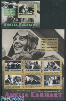 Amelia Earhart 2 s/s