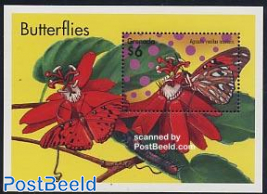 Butterflies s/s, Agraulis vanillae insularis